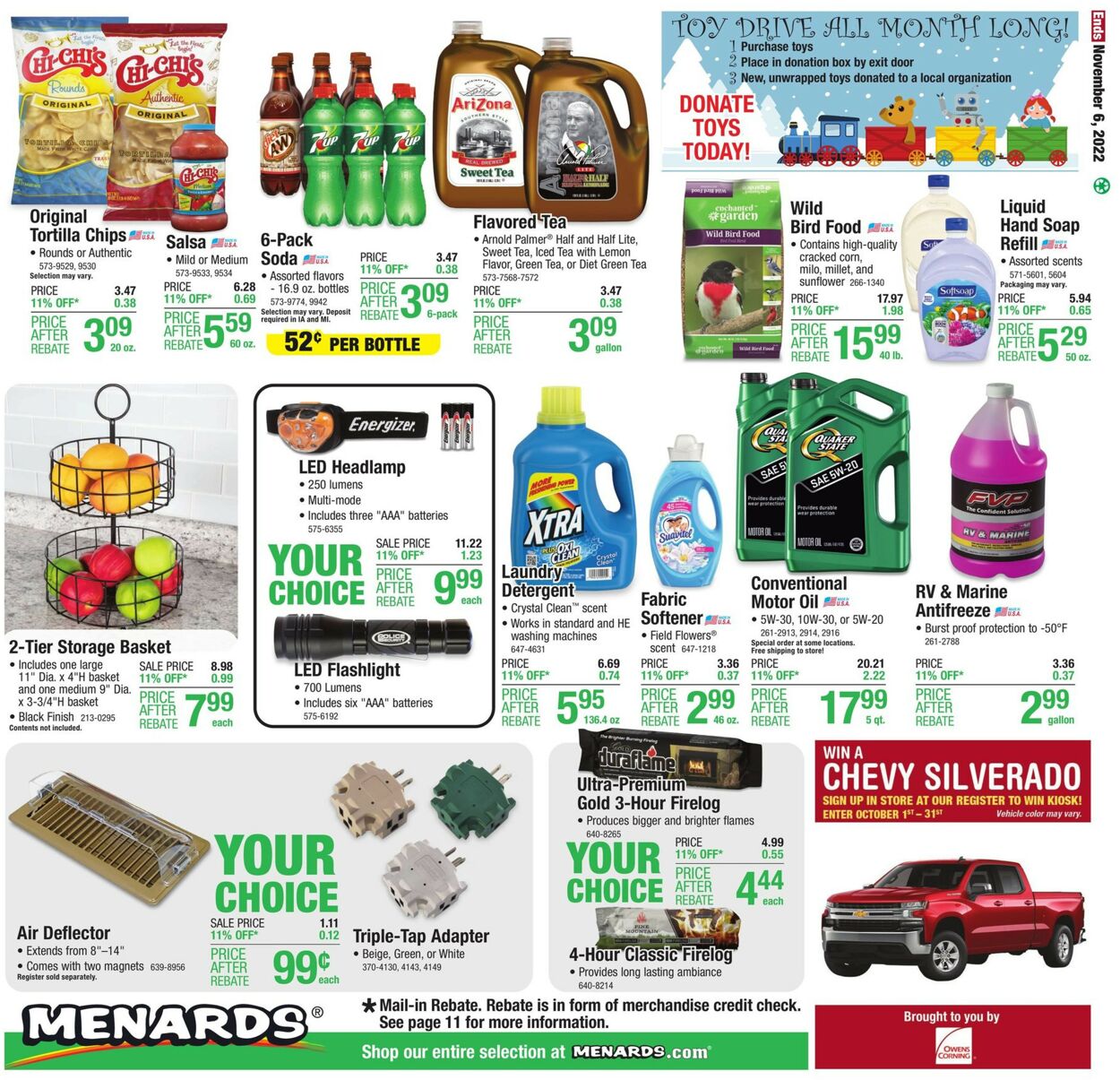 Menards Weekly Ad Circular - valid 10/27-11/06/2022 (Page 18)