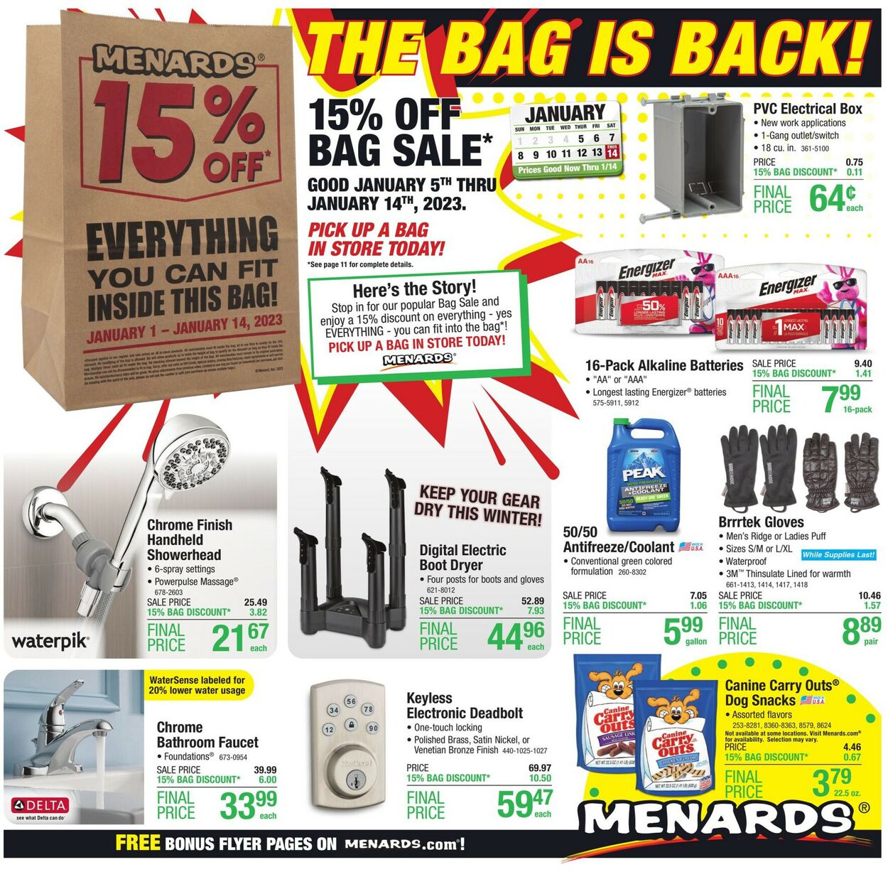 Menards Weekly Ad Circular - valid 01/04-01/14/2023