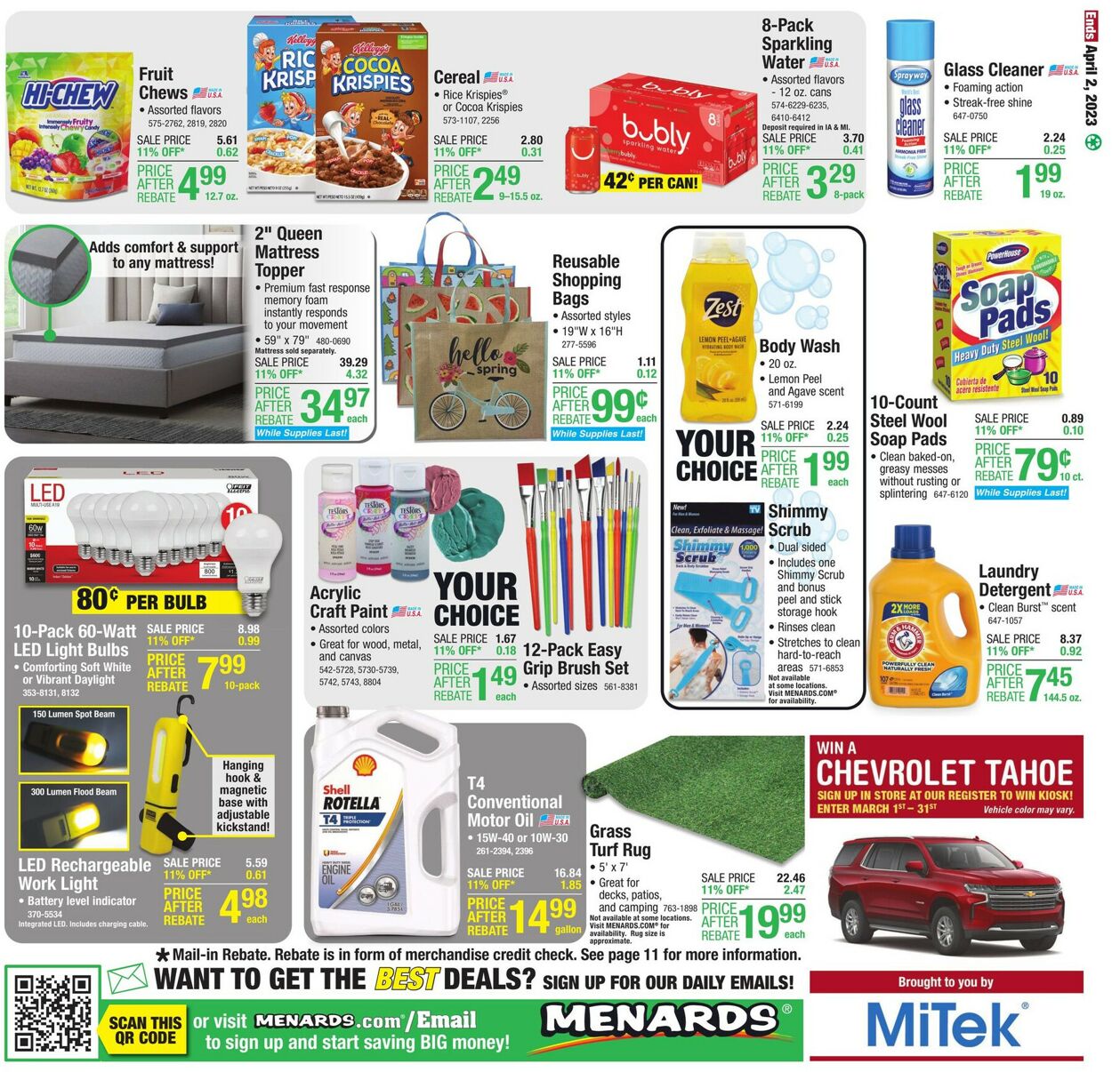Menards Weekly Ad Circular - valid 03/22-04/02/2023 (Page 23)