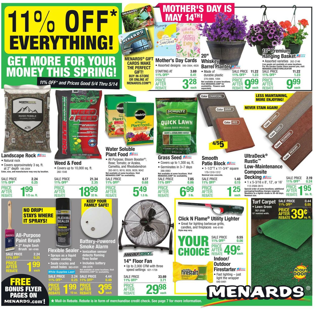 Menards Weekly Ad Circular - valid 05/03-05/14/2023