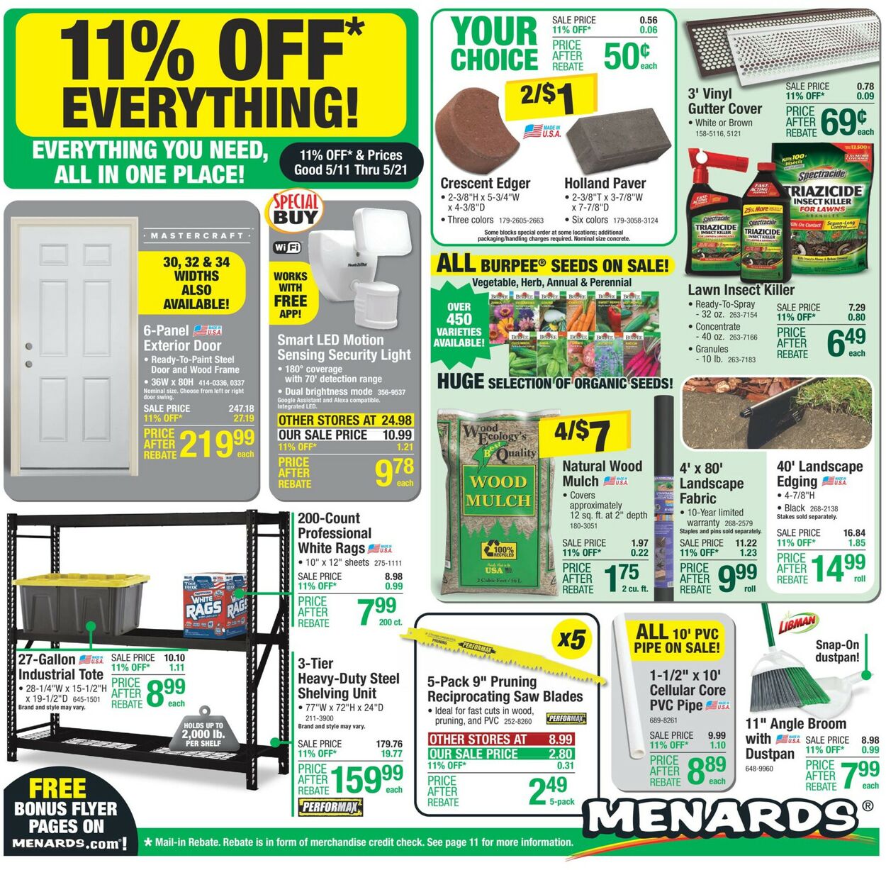 Menards Weekly Ad Circular - valid 05/10-05/21/2023