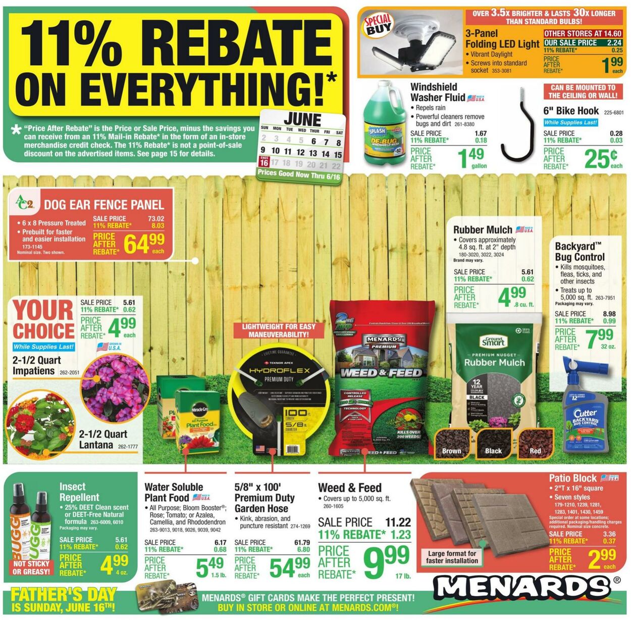 Menards Weekly Ad Circular - valid 06/05-06/16/2024