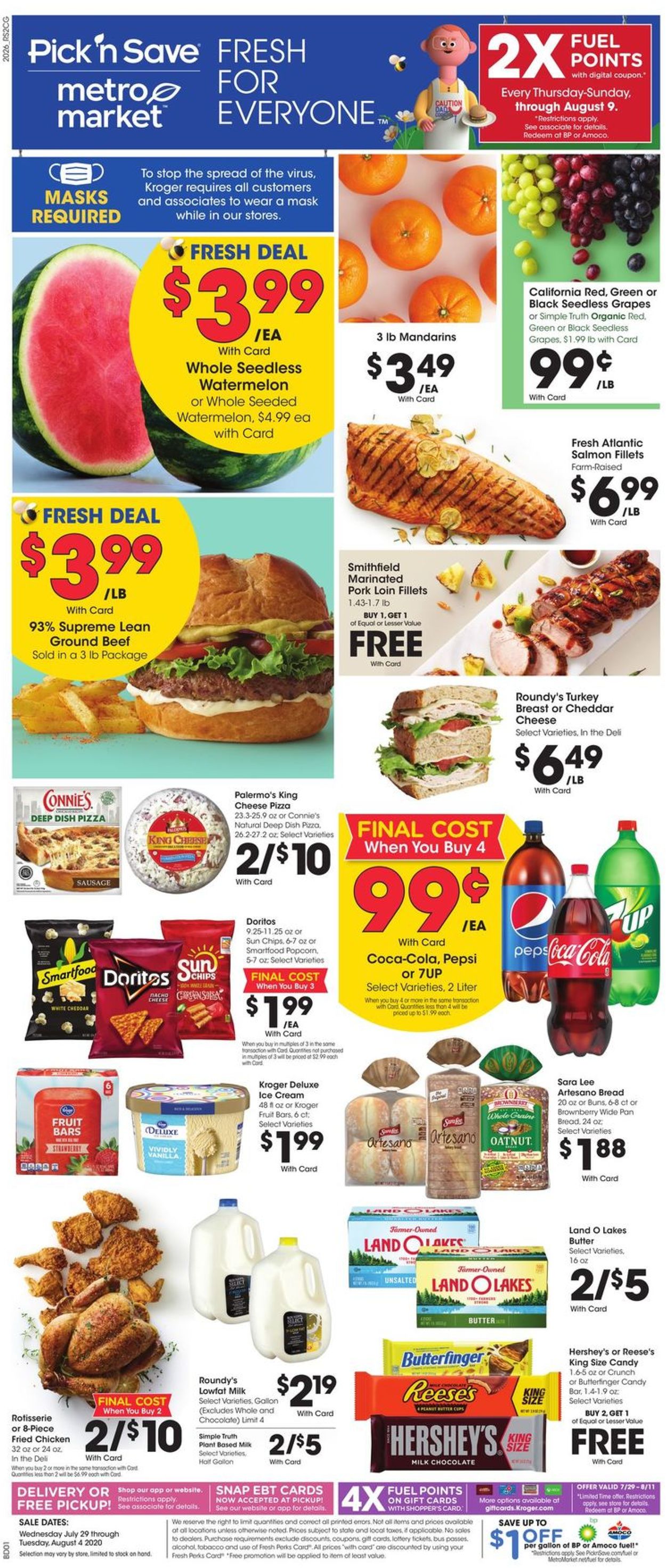 Metro Market Weekly Ad Circular - valid 07/29-08/04/2020