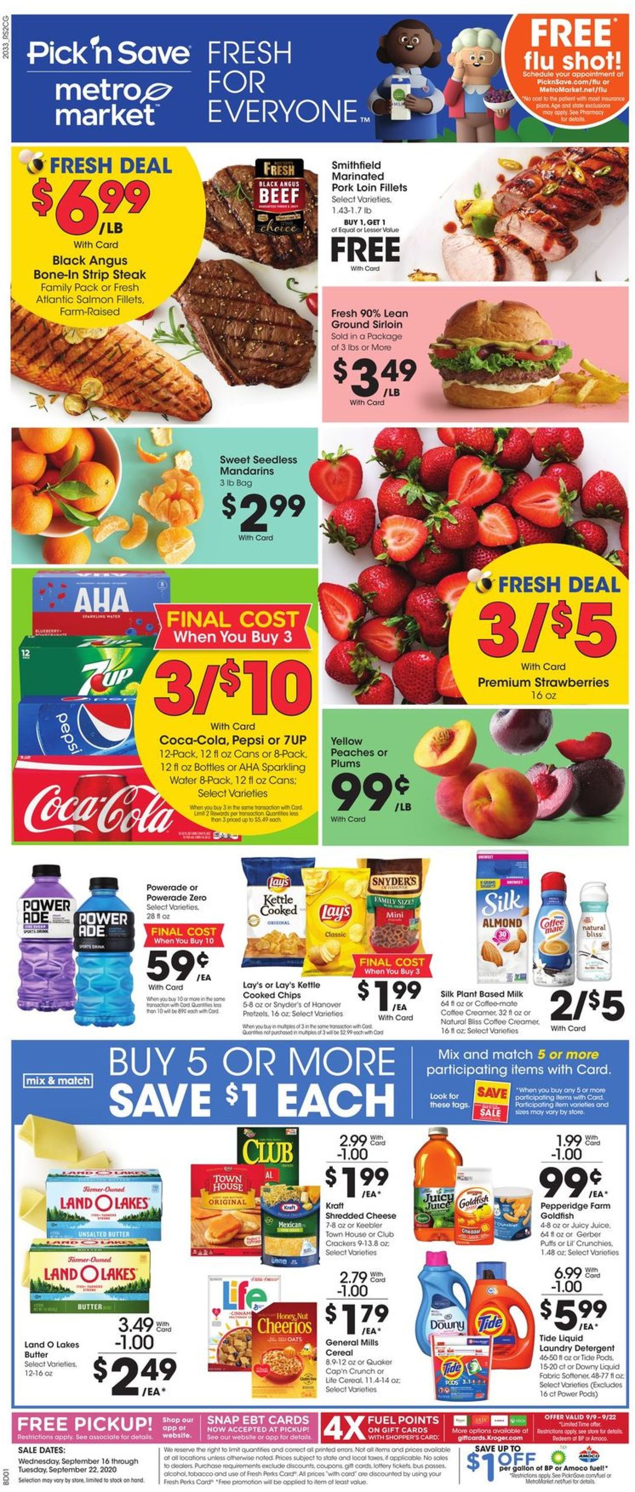 Metro Market Weekly Ad Circular - valid 09/09-09/22/2020