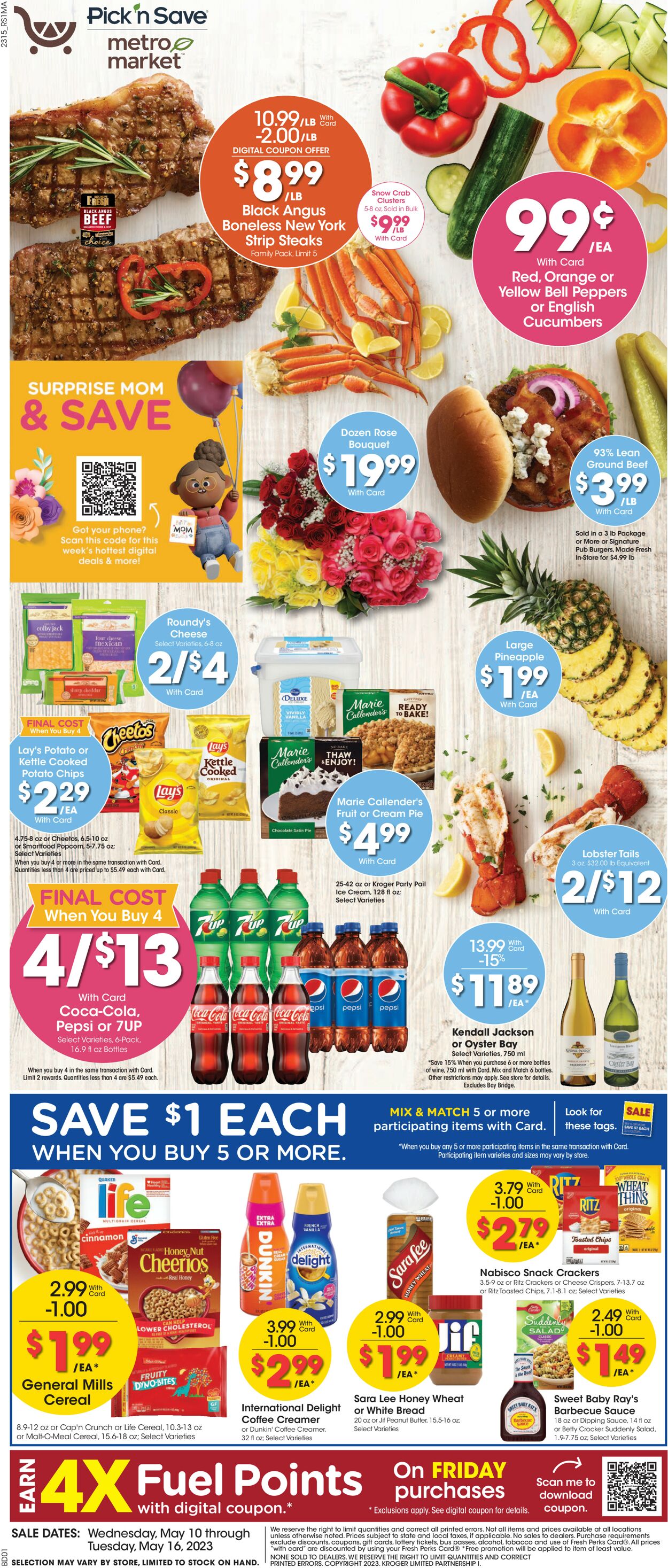 Metro Market Weekly Ad Circular - valid 05/10-05/16/2023