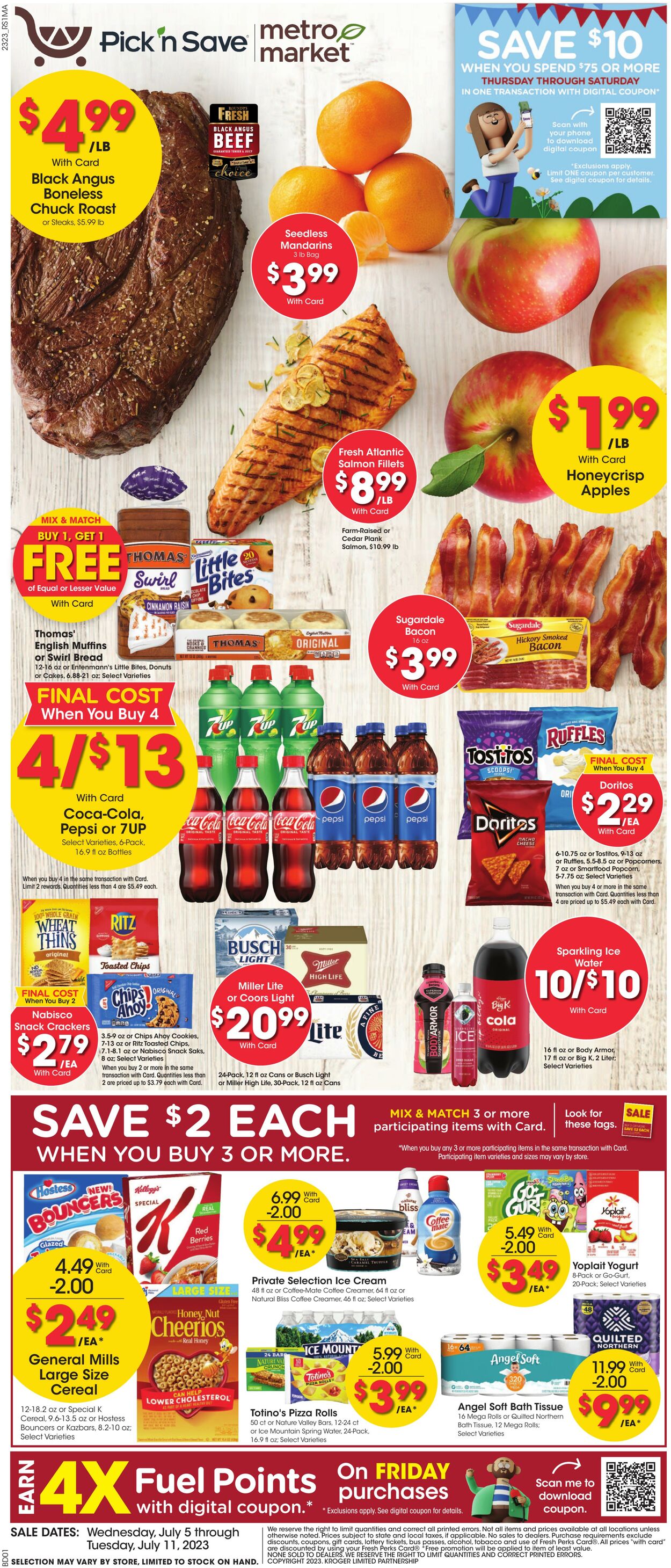 Metro Market Weekly Ad Circular - valid 07/05-07/11/2023