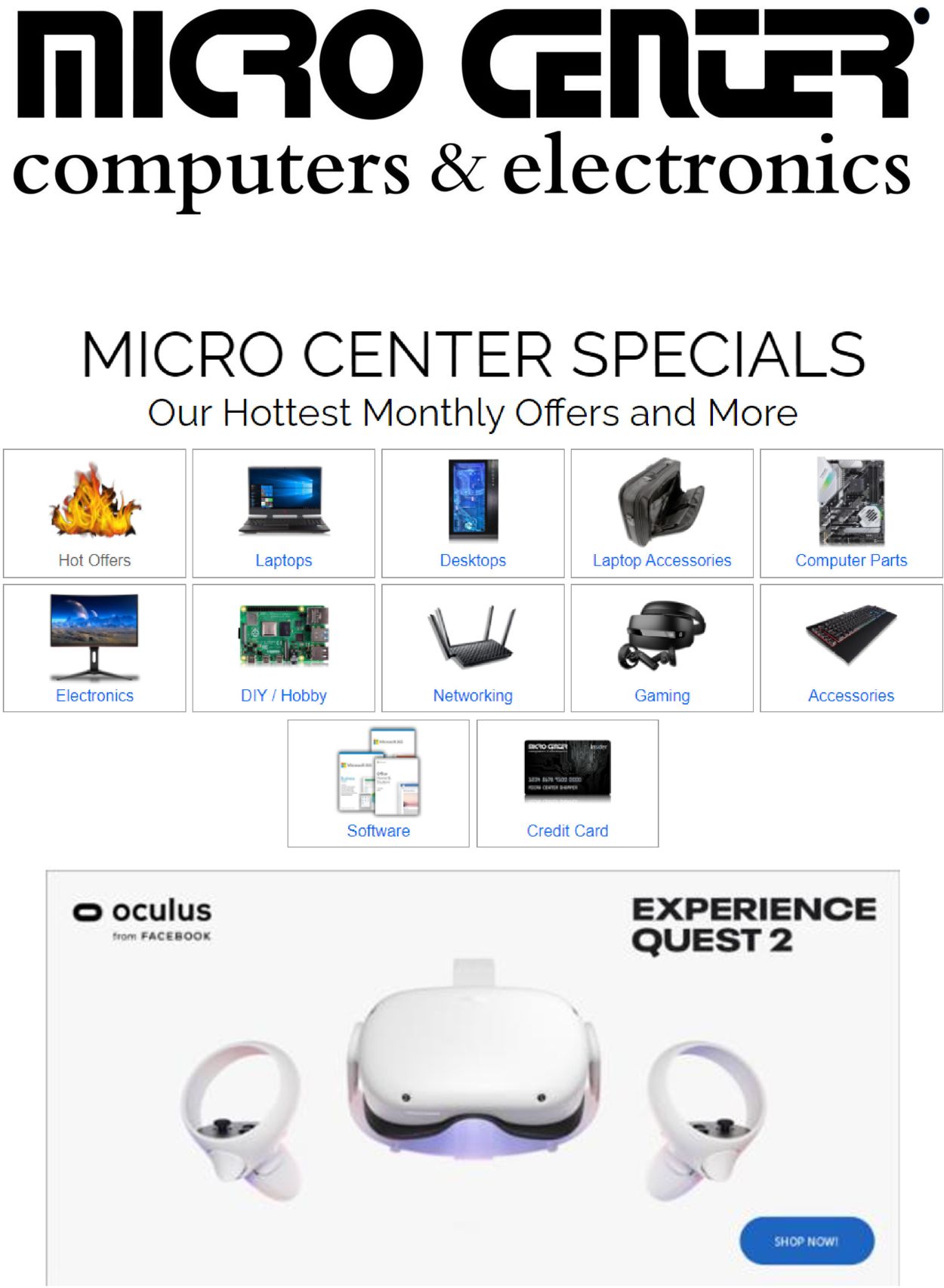 Micro Center Weekly Ad Circular - valid 12/03-12/16/2020