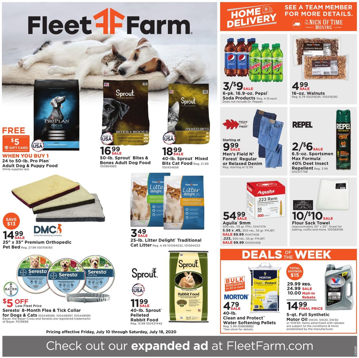 Mills Fleet Farm Weekly Ad Circular - valid 07/10-07/18/2020