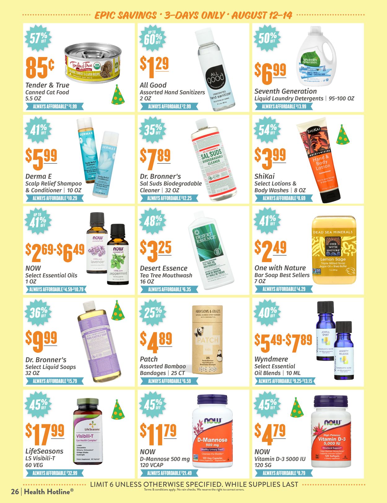 Natural Grocers Weekly Ad Circular - valid 08/06-08/28/2021 (Page 26)