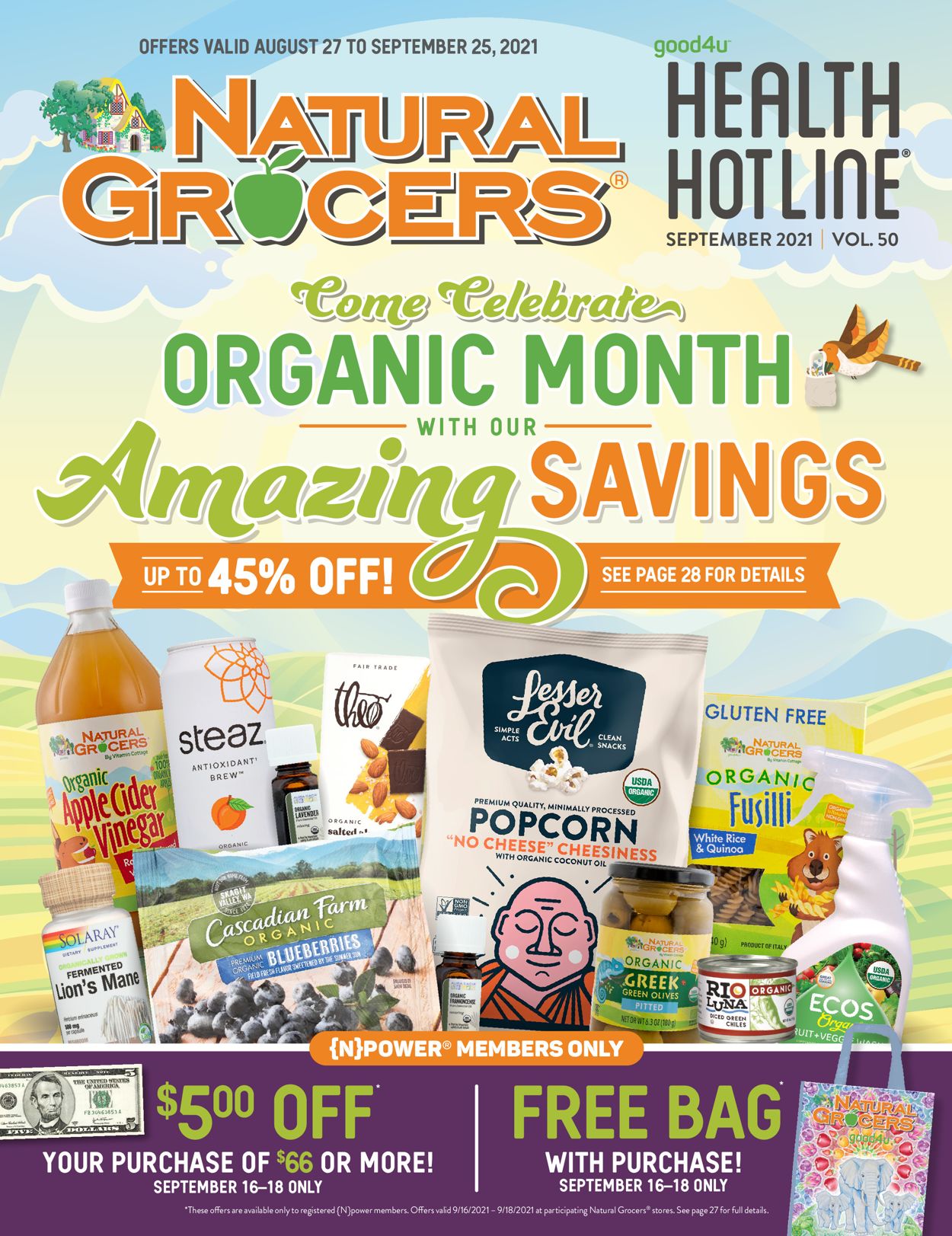 Natural Grocers Weekly Ad Circular - valid 08/27-09/25/2021