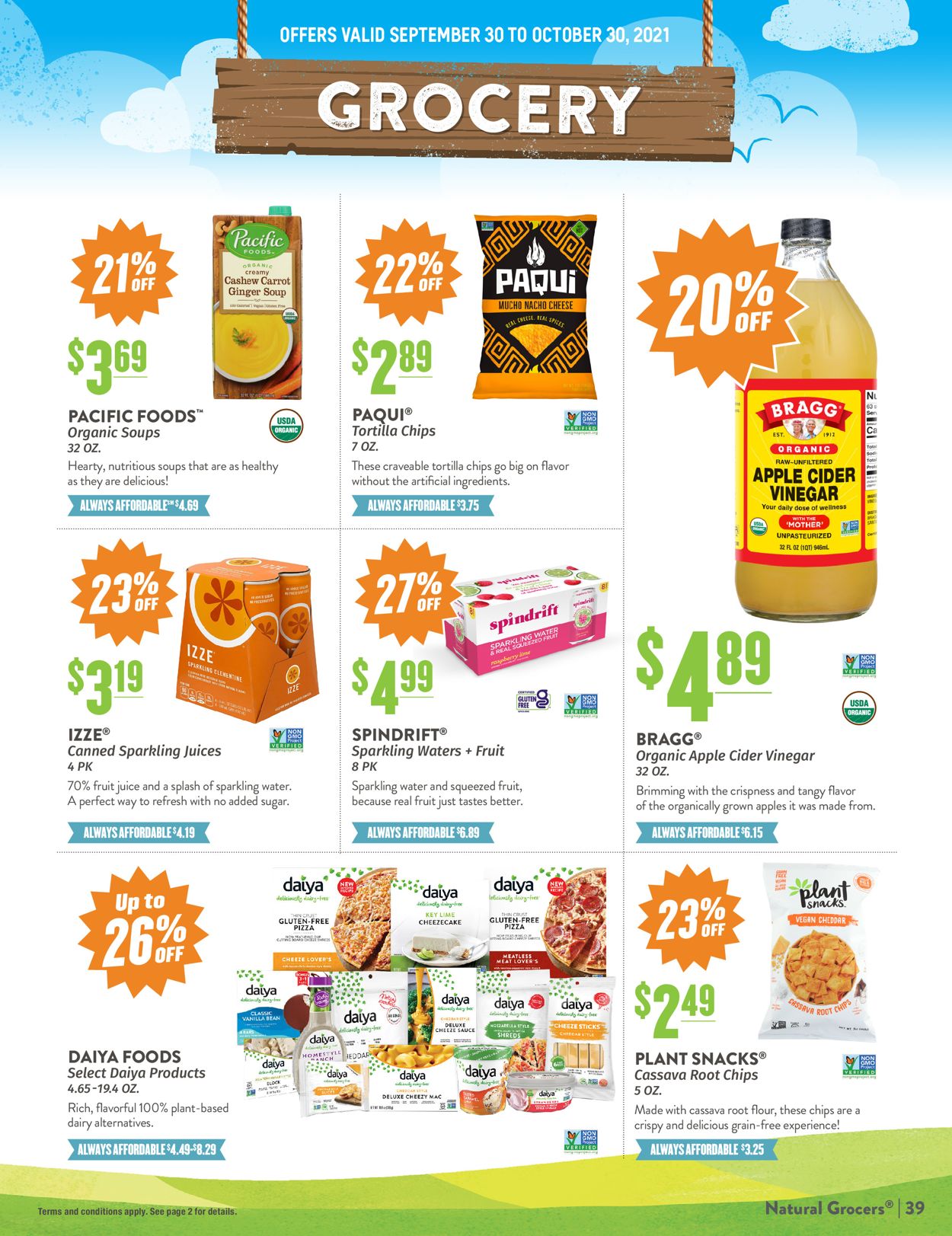 Natural Grocers Weekly Ad Circular - valid 09/30-10/31/2021 (Page 39)