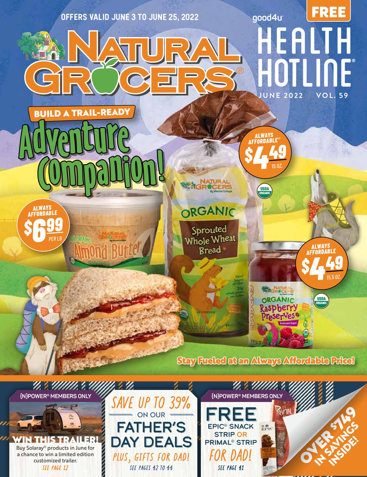 Natural Grocers Weekly Ad Circular - valid 06/03-06/25/2022