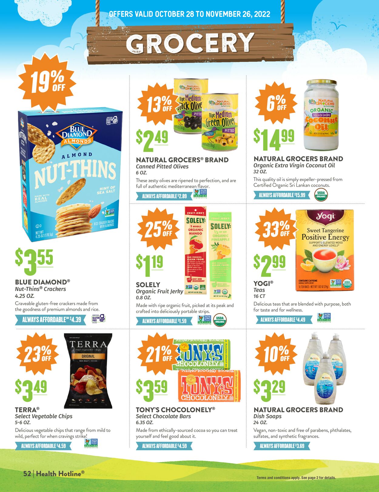 Natural Grocers Weekly Ad Circular - valid 10/28-11/26/2022 (Page 52)