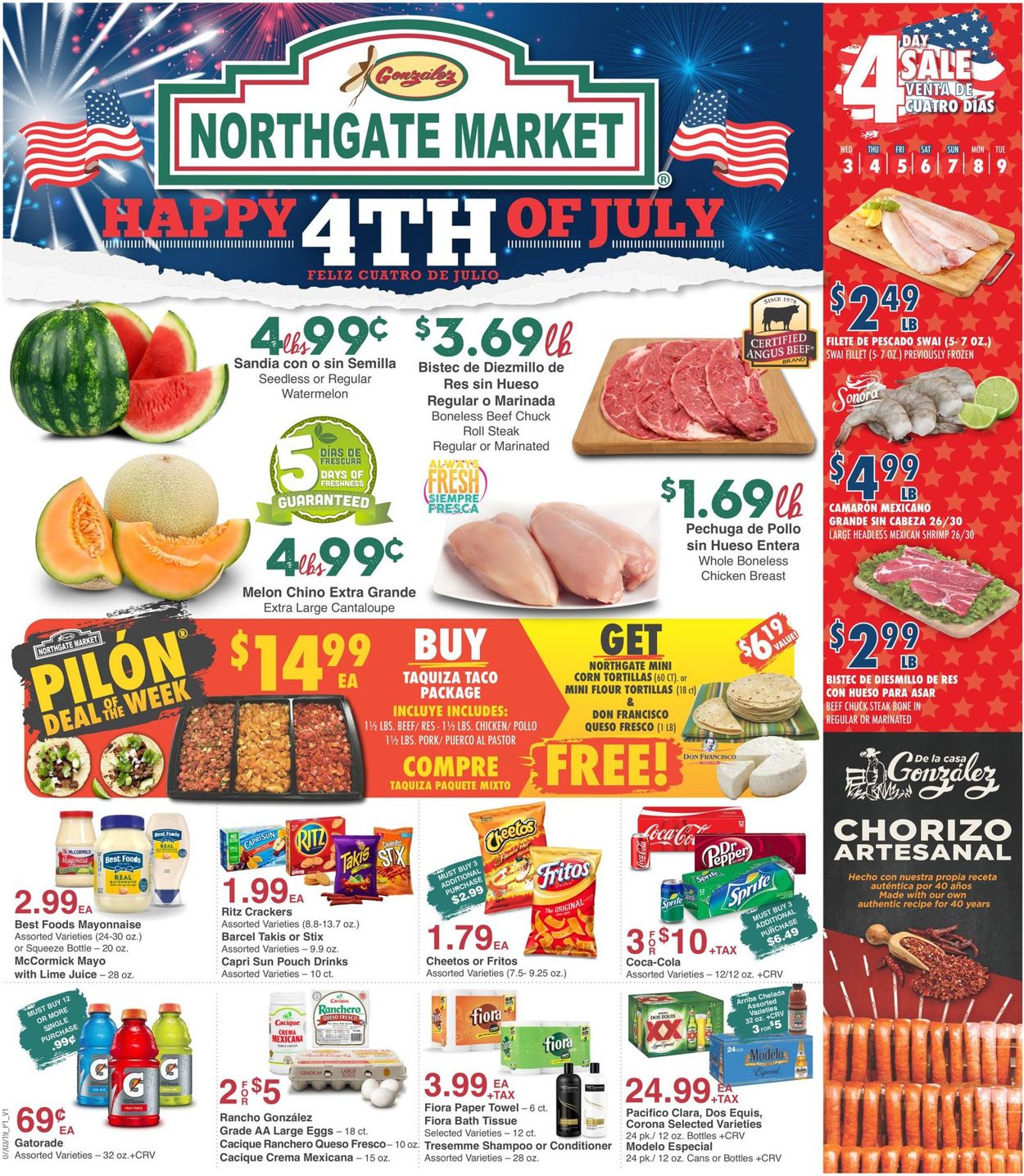 Northgate Market Weekly Ad Circular - valid 07/03-07/09/2019