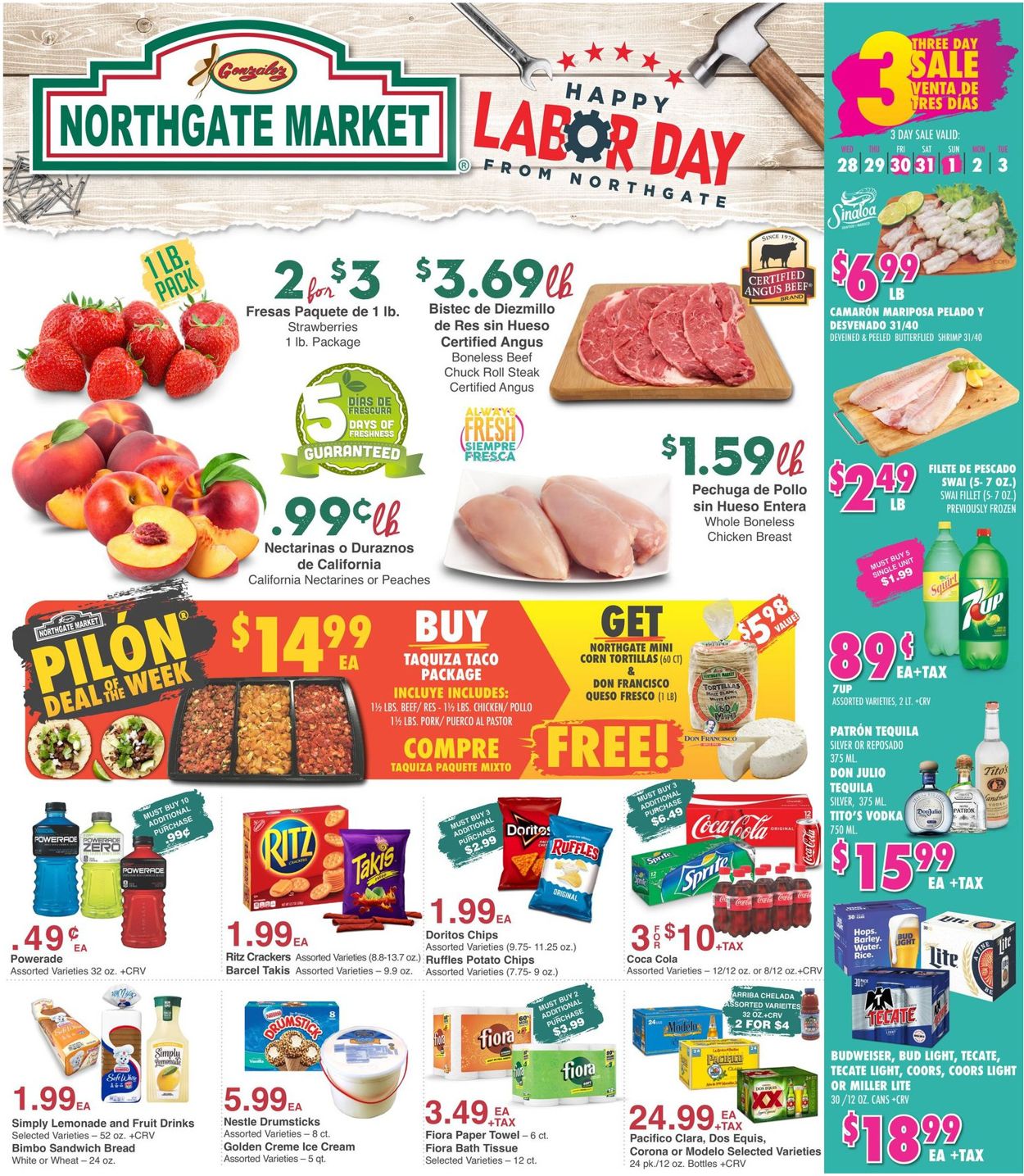 Northgate Market Weekly Ad Circular - valid 08/28-09/03/2019