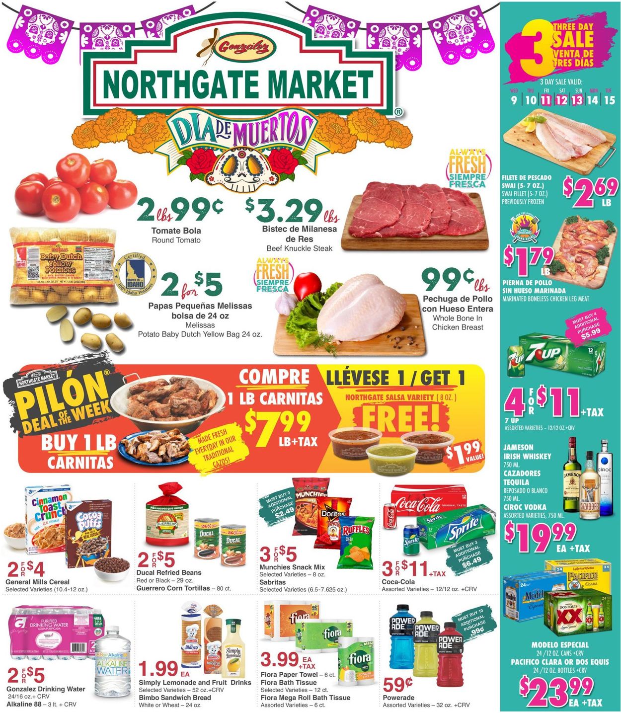 Northgate Market Weekly Ad Circular - valid 10/09-10/15/2019