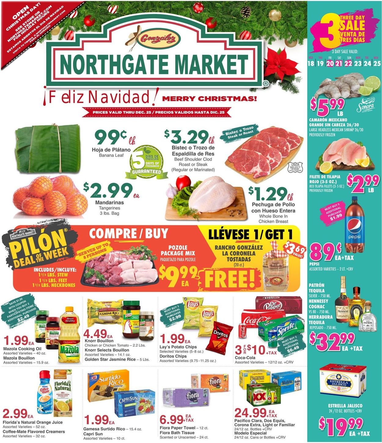 Northgate Market Weekly Ad Circular - valid 12/18-12/25/2019