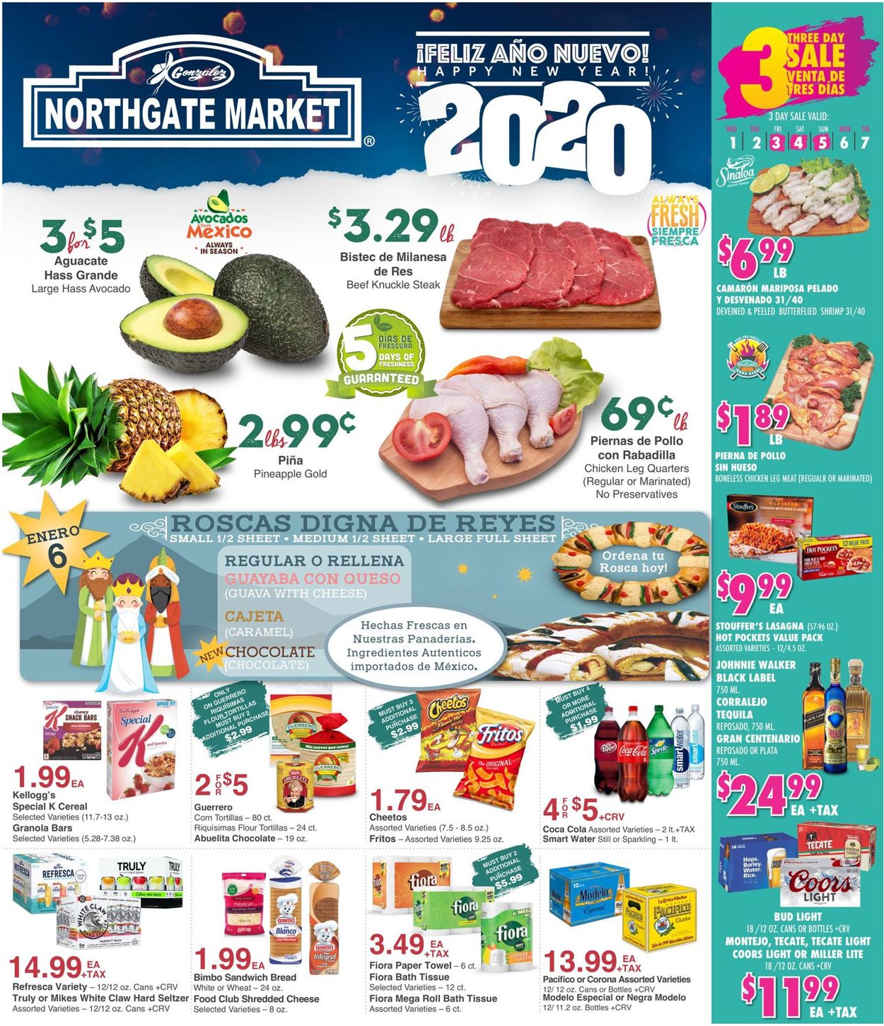 Northgate Market Weekly Ad Circular - valid 01/01-01/07/2020