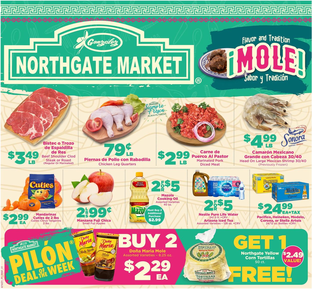 Northgate Market Weekly Ad Circular - valid 04/14-04/20/2021