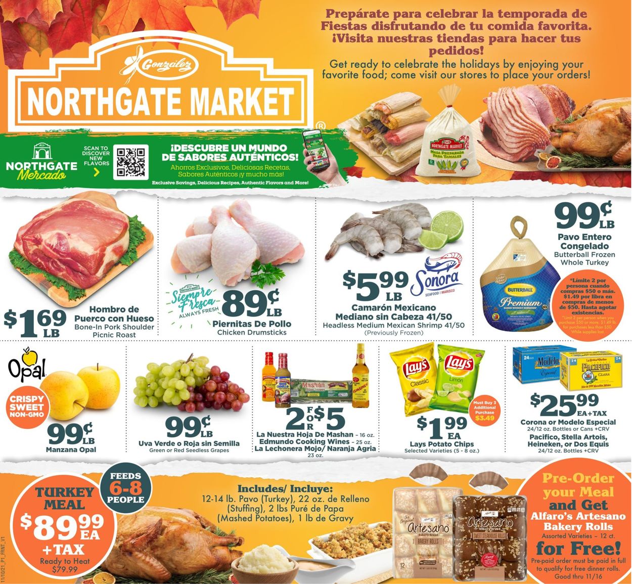 Northgate Market Weekly Ad Circular - valid 11/10-11/16/2021