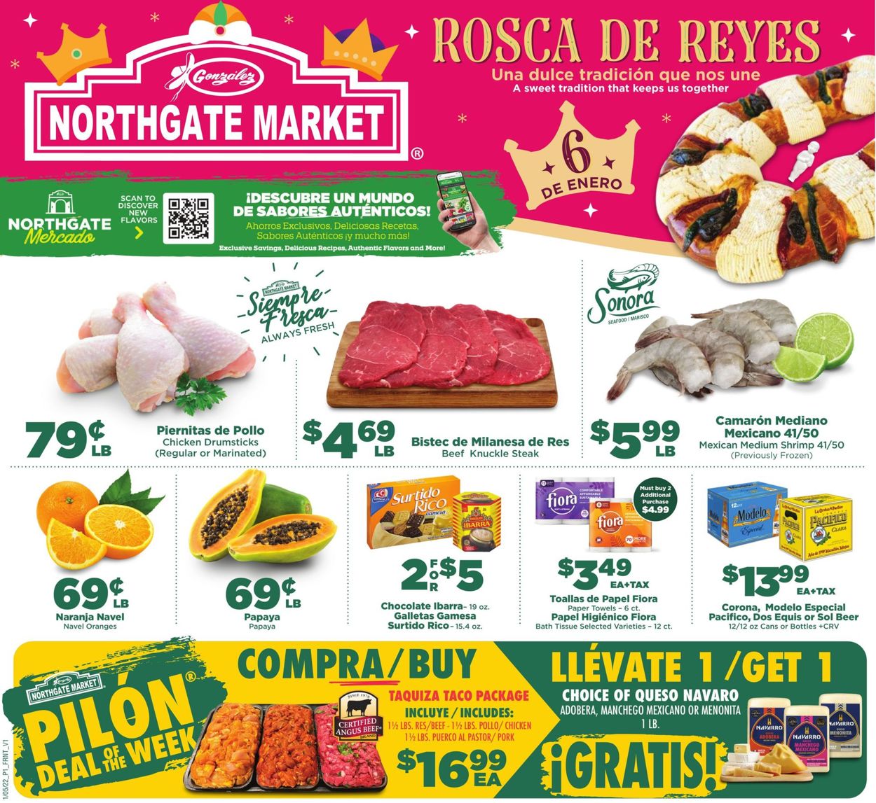 Northgate Market Weekly Ad Circular - valid 01/05-01/11/2022