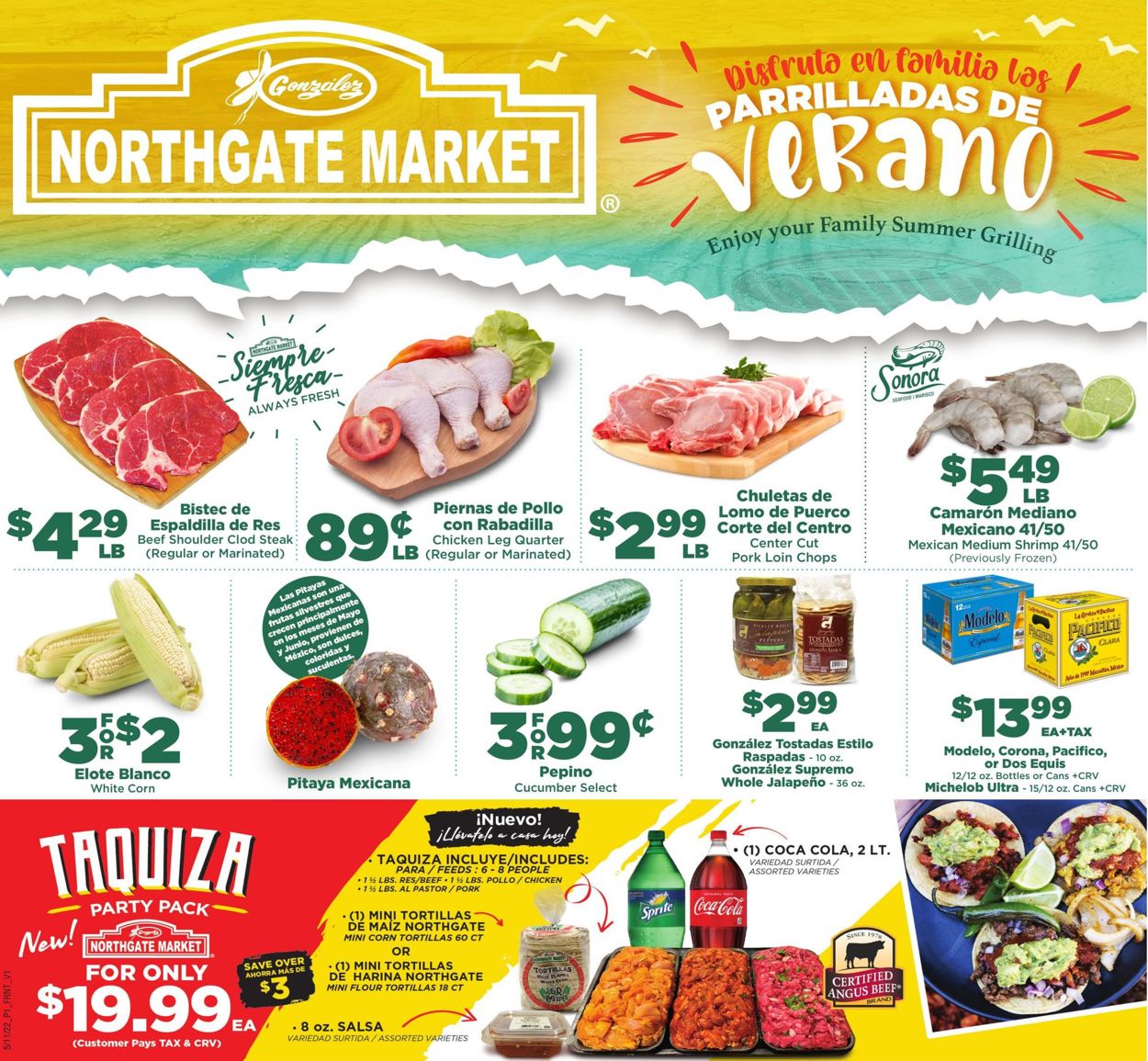 Northgate Market Weekly Ad Circular - valid 05/11-05/17/2022