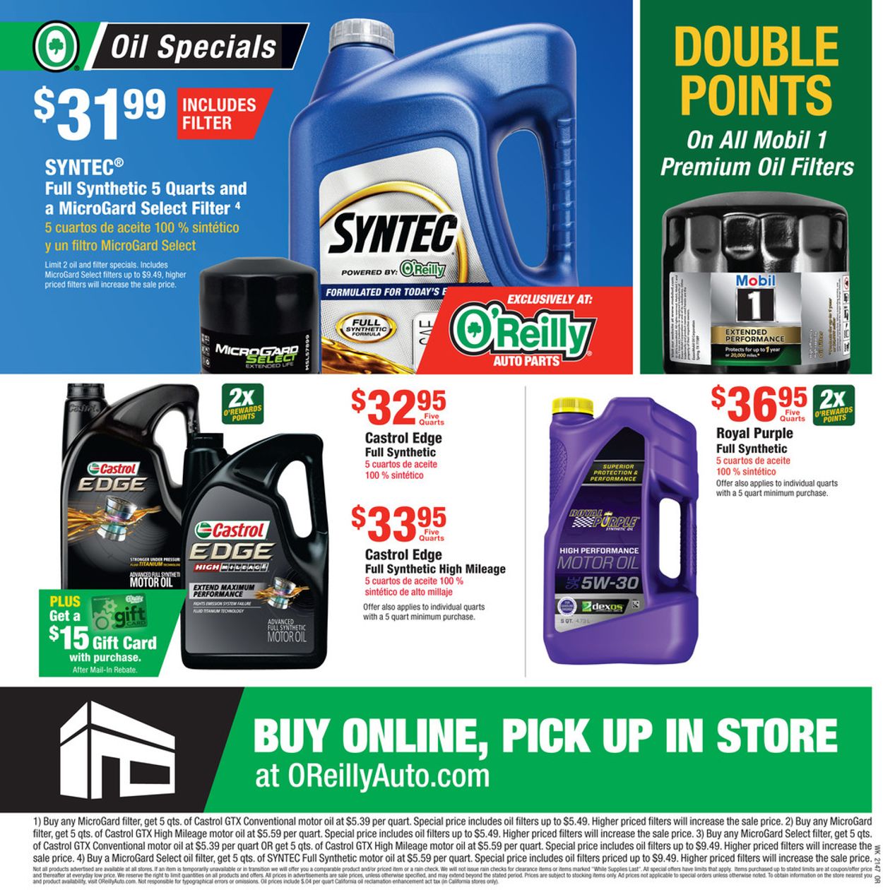 O'Reilly Auto Parts HOLIDAY 2021 Weekly Ad Circular - valid 11/24-12/28/2021 (Page 8)