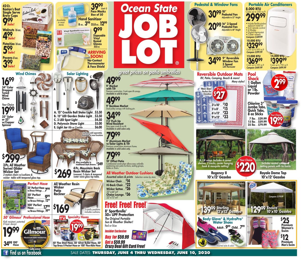 Ocean State Job Lot Weekly Ad Circular - valid 06/04-06/10/2020
