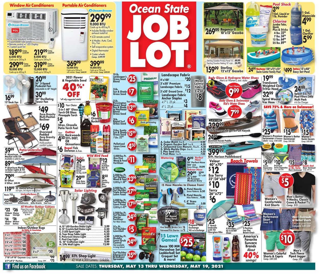 Ocean State Job Lot Weekly Ad Circular - valid 05/13-05/19/2021