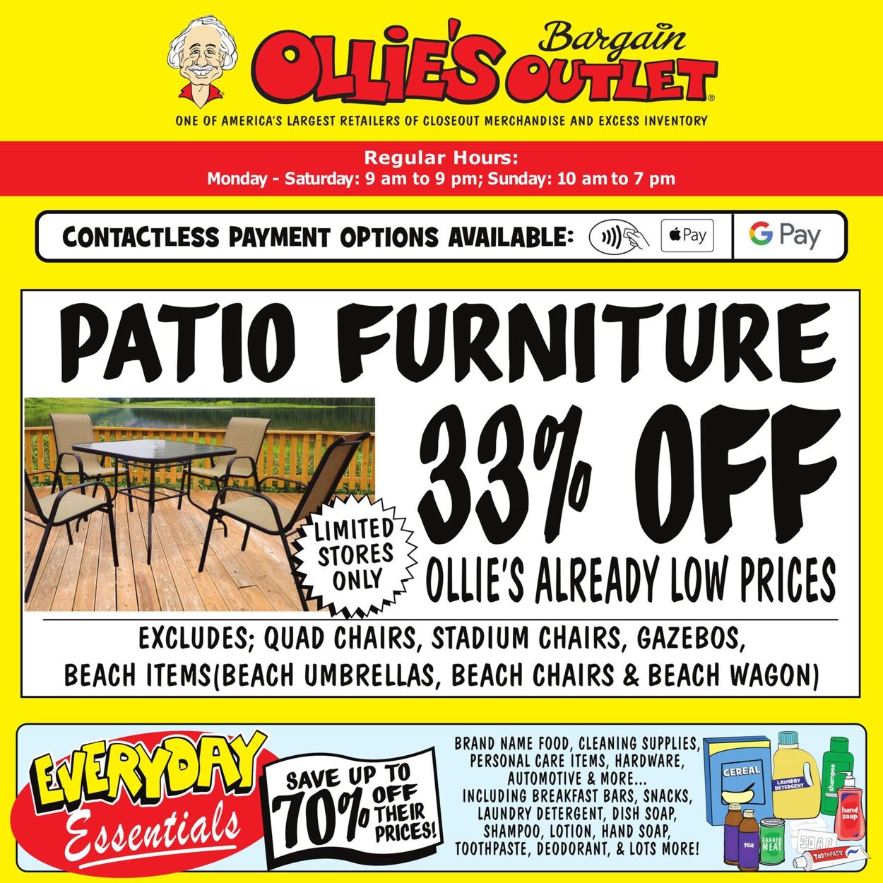 Ollie's Weekly Ad Circular - valid 07/30-08/05/2020