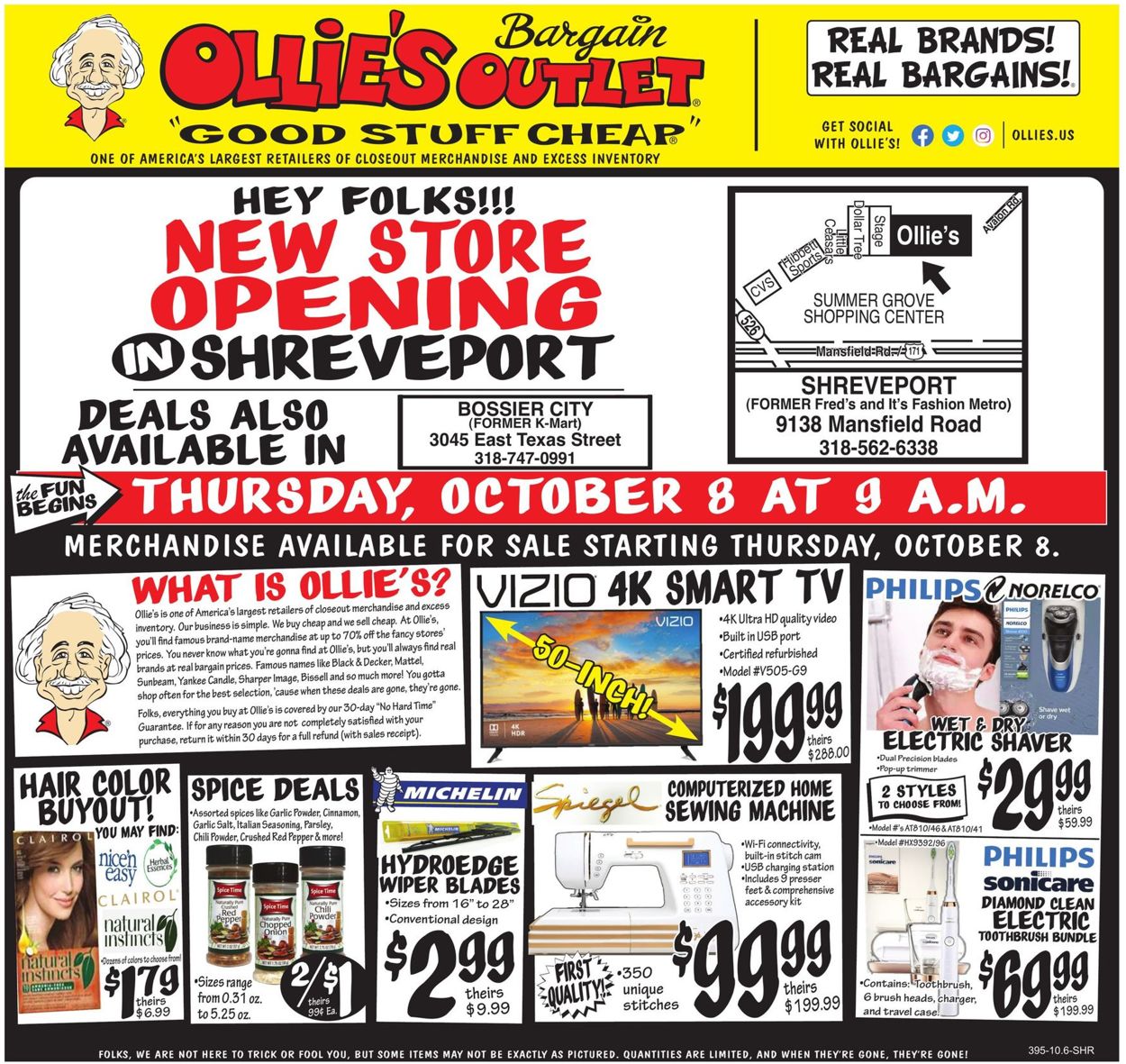 Ollie's Weekly Ad Circular - valid 10/08-10/17/2020