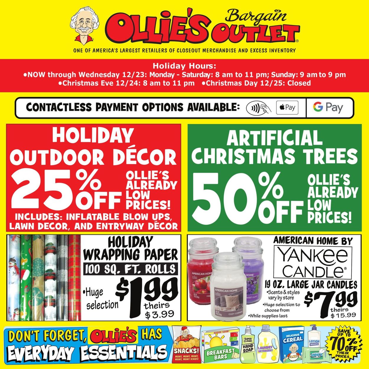 Ollie's Weekly Ad Circular - valid 12/12-12/30/2020