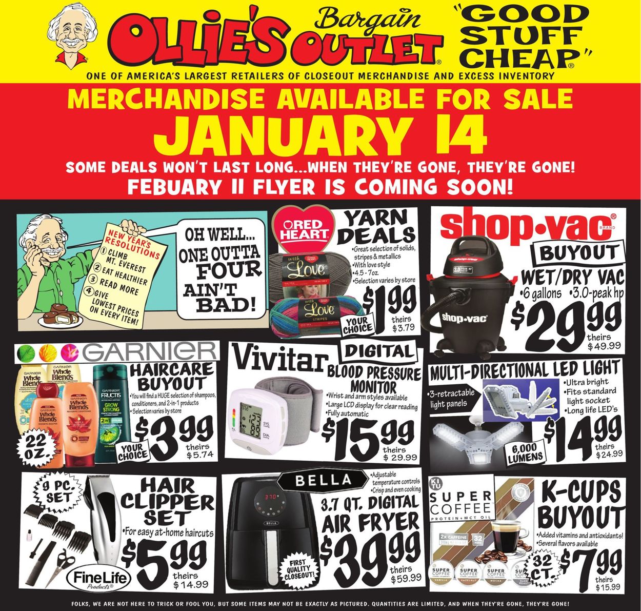 Ollie's Weekly Ad Circular - valid 01/14-01/20/2021