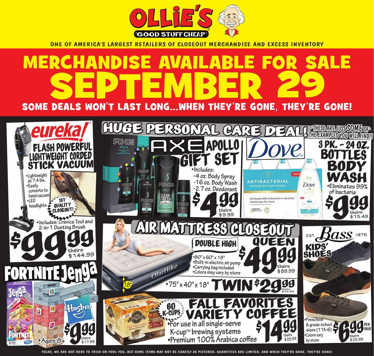 Ollie's Weekly Ad Circular - valid 09/29-10/05/2021