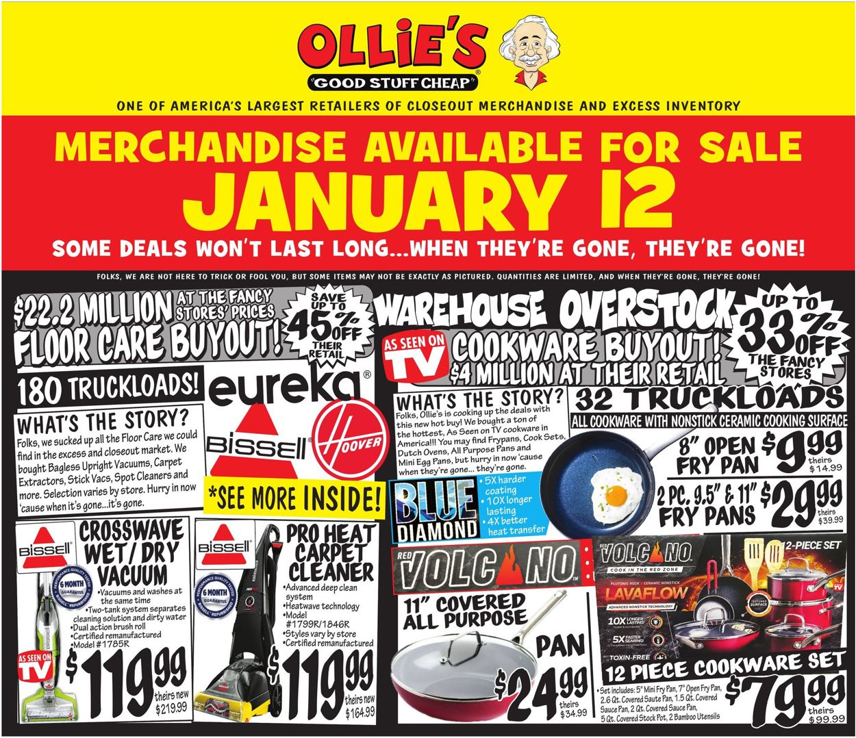 Ollie's Weekly Ad Circular - valid 01/12-01/19/2022