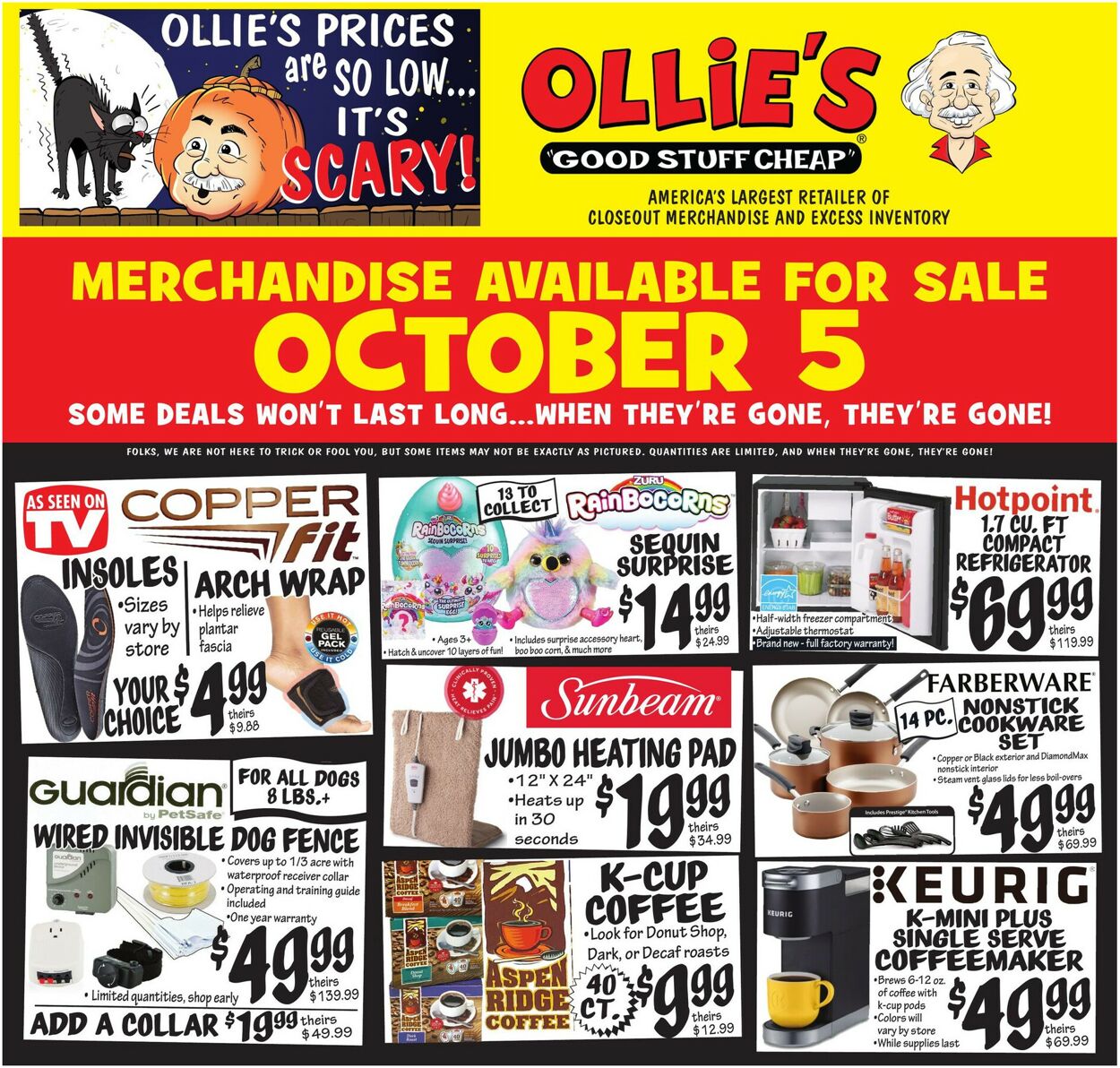 Ollie's Weekly Ad Circular - valid 10/05-10/12/2022