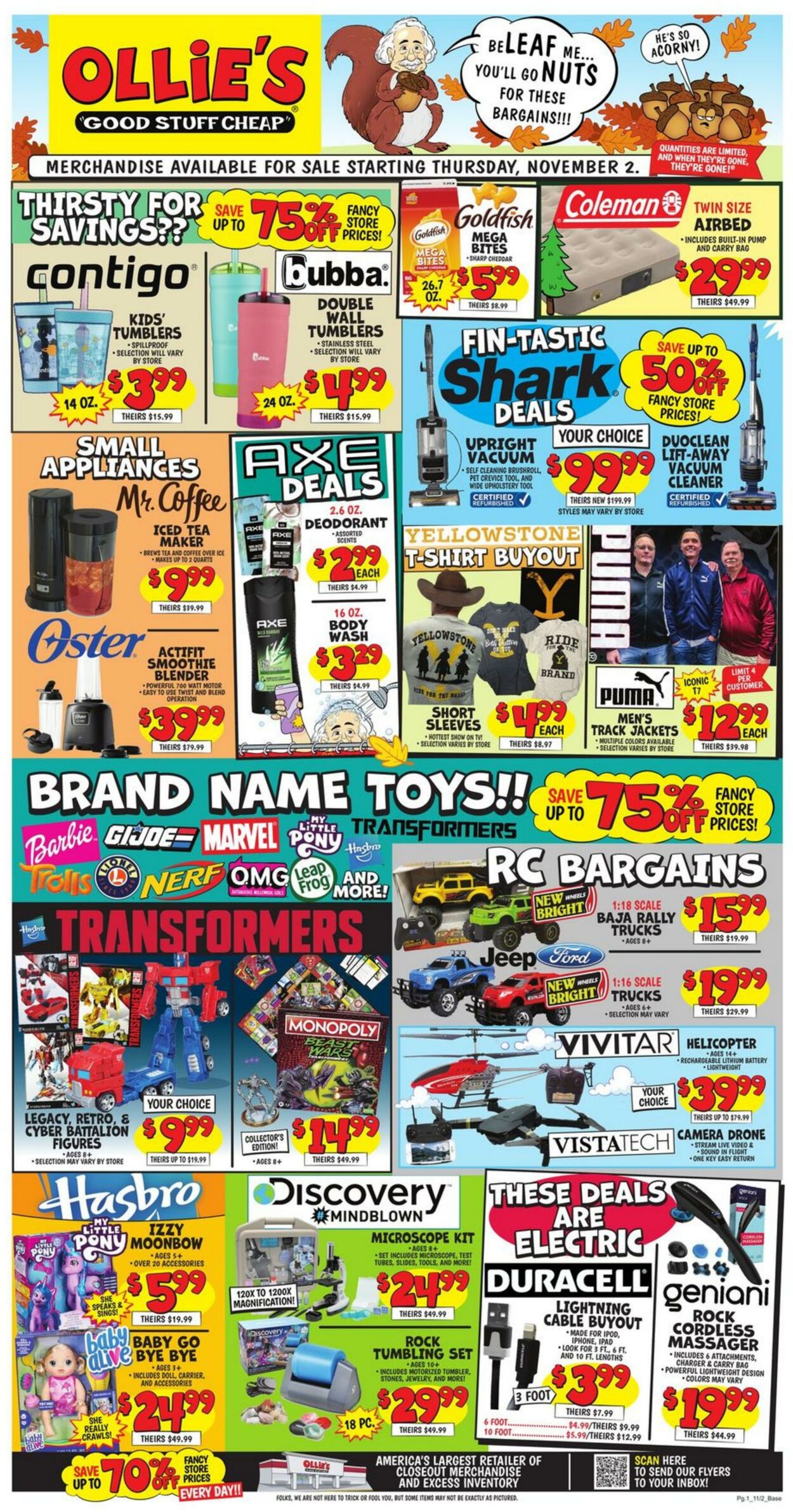 Ollie's - New Jersey Weekly Ad Circular - valid 11/02-11/08/2023