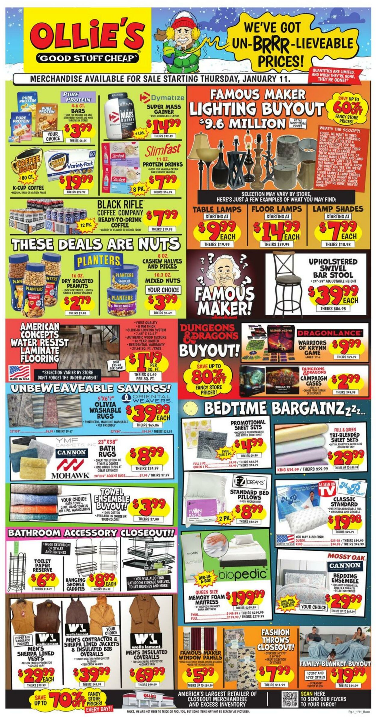 Ollie's - New Jersey Weekly Ad Circular - valid 01/11-01/17/2024