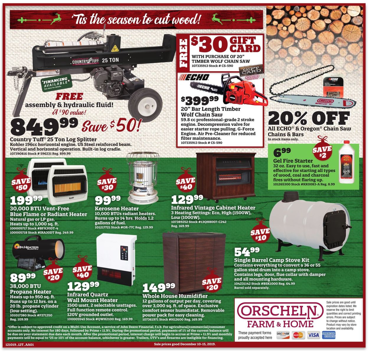 Orscheln Farm and Home Weekly Ad Circular - valid 12/10-12/15/2019 (Page 12)