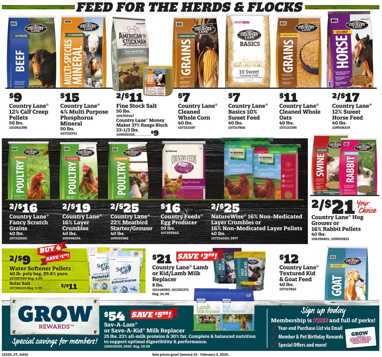 Orscheln Farm and Home Weekly Ad Circular - valid 01/22-02/02/2020 (Page 2)
