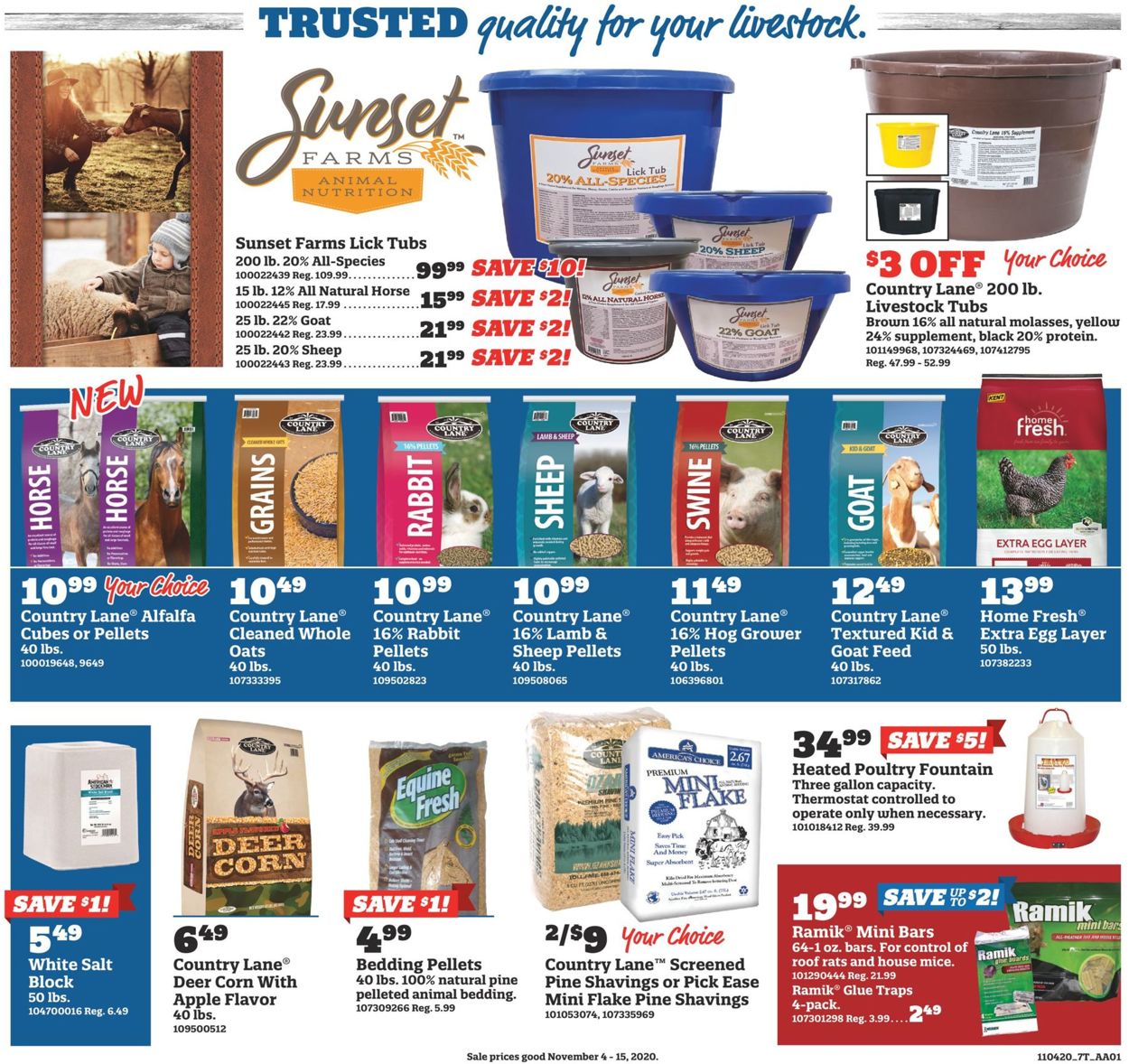 Orscheln Farm and Home Weekly Ad Circular - valid 11/04-11/15/2020 (Page 8)