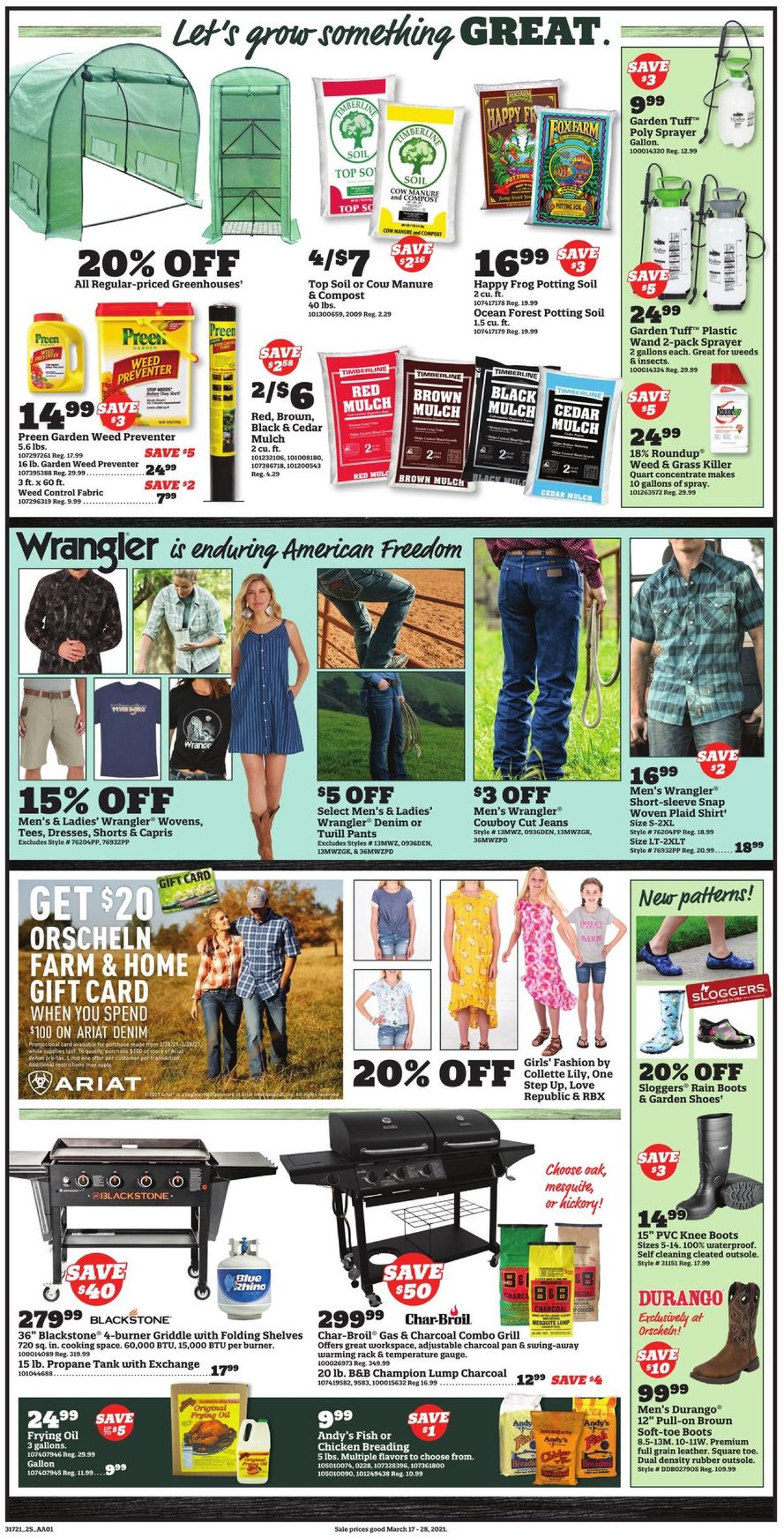 Orscheln Farm and Home Weekly Ad Circular - valid 03/17-03/28/2021 (Page 3)