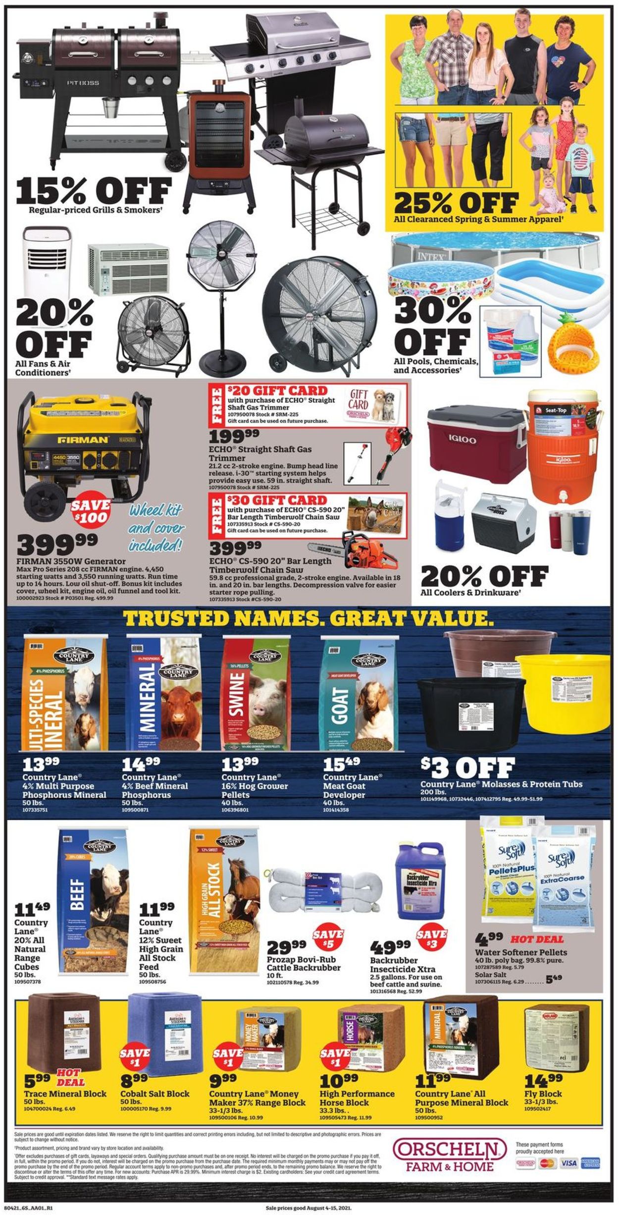 Orscheln Farm and Home Weekly Ad Circular - valid 08/04-08/15/2021 (Page 6)