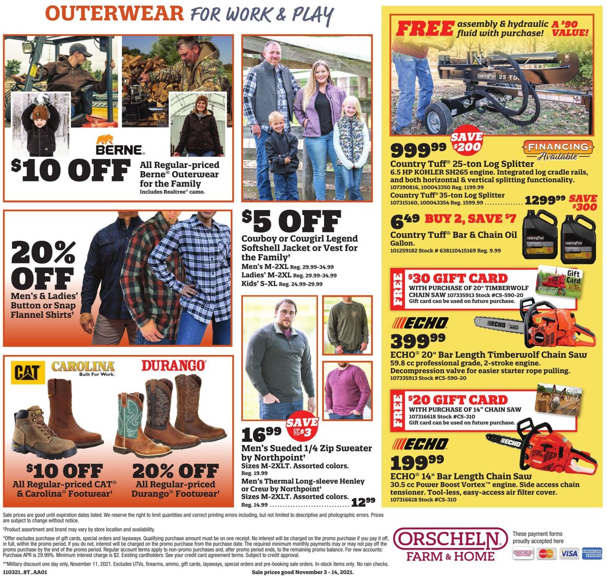 Orscheln Farm and Home Weekly Ad Circular - valid 11/03-11/14/2021 (Page 8)
