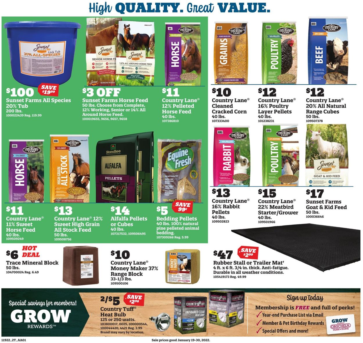 Orscheln Farm and Home Weekly Ad Circular - valid 01/19-01/30/2022 (Page 2)