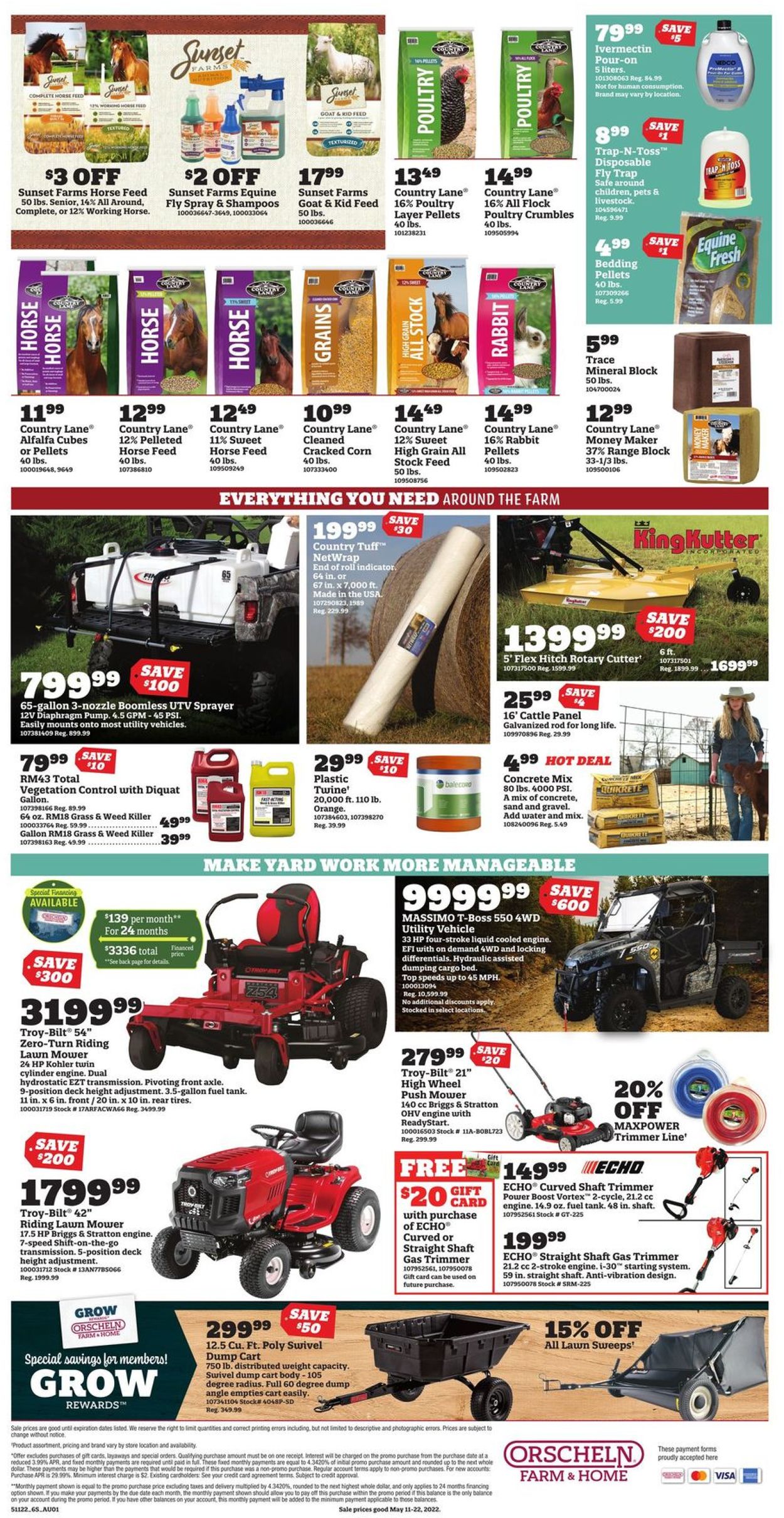 Orscheln Farm and Home Weekly Ad Circular - valid 05/11-05/22/2022 (Page 9)