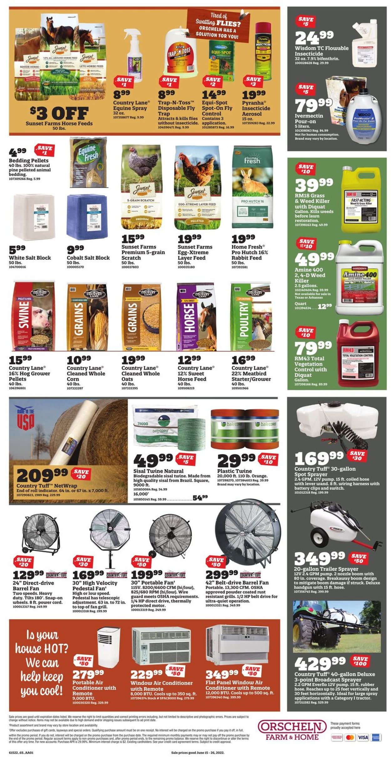 Orscheln Farm and Home Weekly Ad Circular - valid 06/15-06/26/2022 (Page 7)