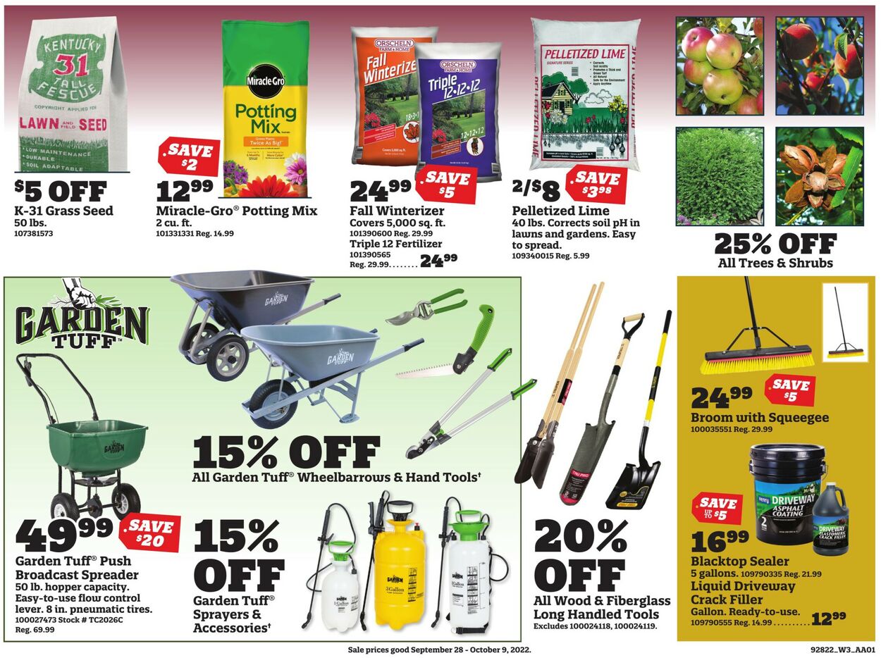 Orscheln Farm and Home Weekly Ad Circular - valid 09/28-10/09/2022 (Page 12)