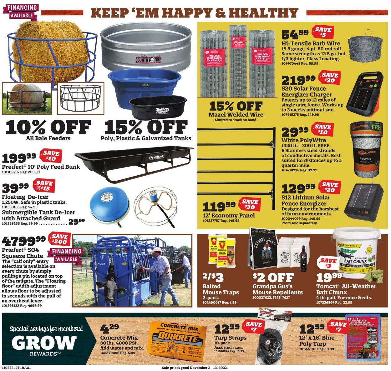 Orscheln Farm and Home Weekly Ad Circular - valid 11/02-11/13/2022 (Page 5)