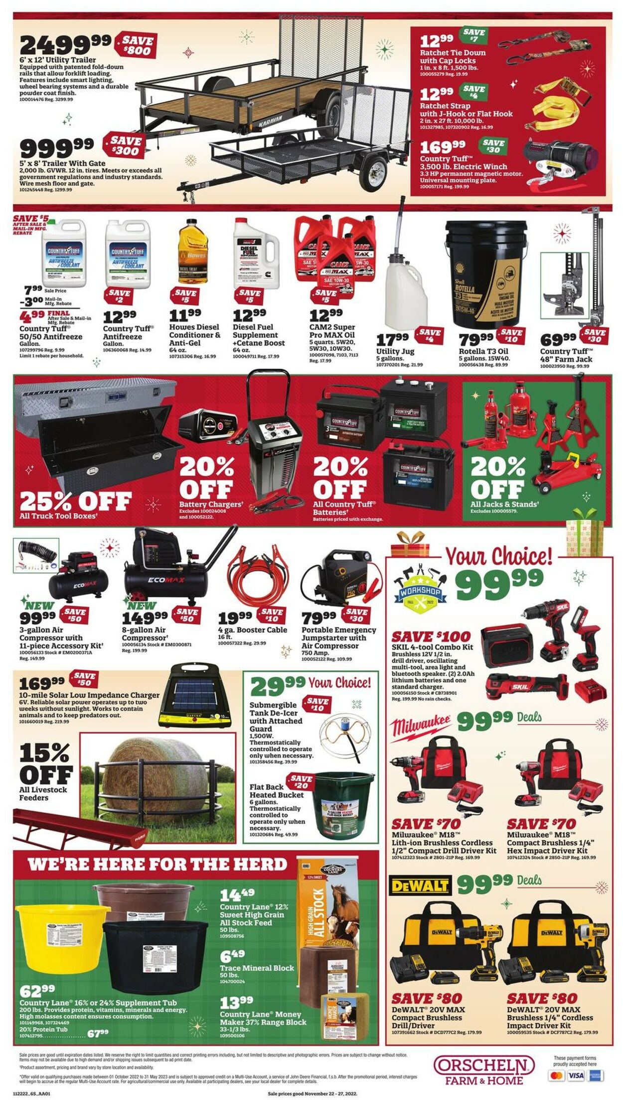 Orscheln Farm and Home Weekly Ad Circular - valid 11/22-11/27/2022 (Page 7)